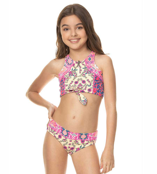 Maaji Girls' Candy 2 Piece Reversible Bikini Set