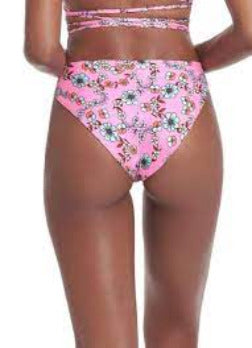 Bas de bikini Maaji Helen-Shining Dahlia Sublimity pour femme **DÉGAGEMENT-VENTE FINALE**