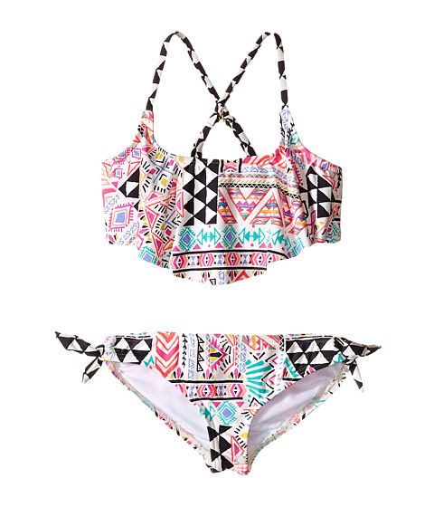 Billabong Girls' Mystical Flounce 2 Piece Bikini Set