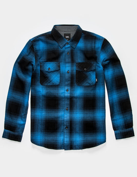 Vans Boys Monterey III Long Sleeve Flannel Shirt