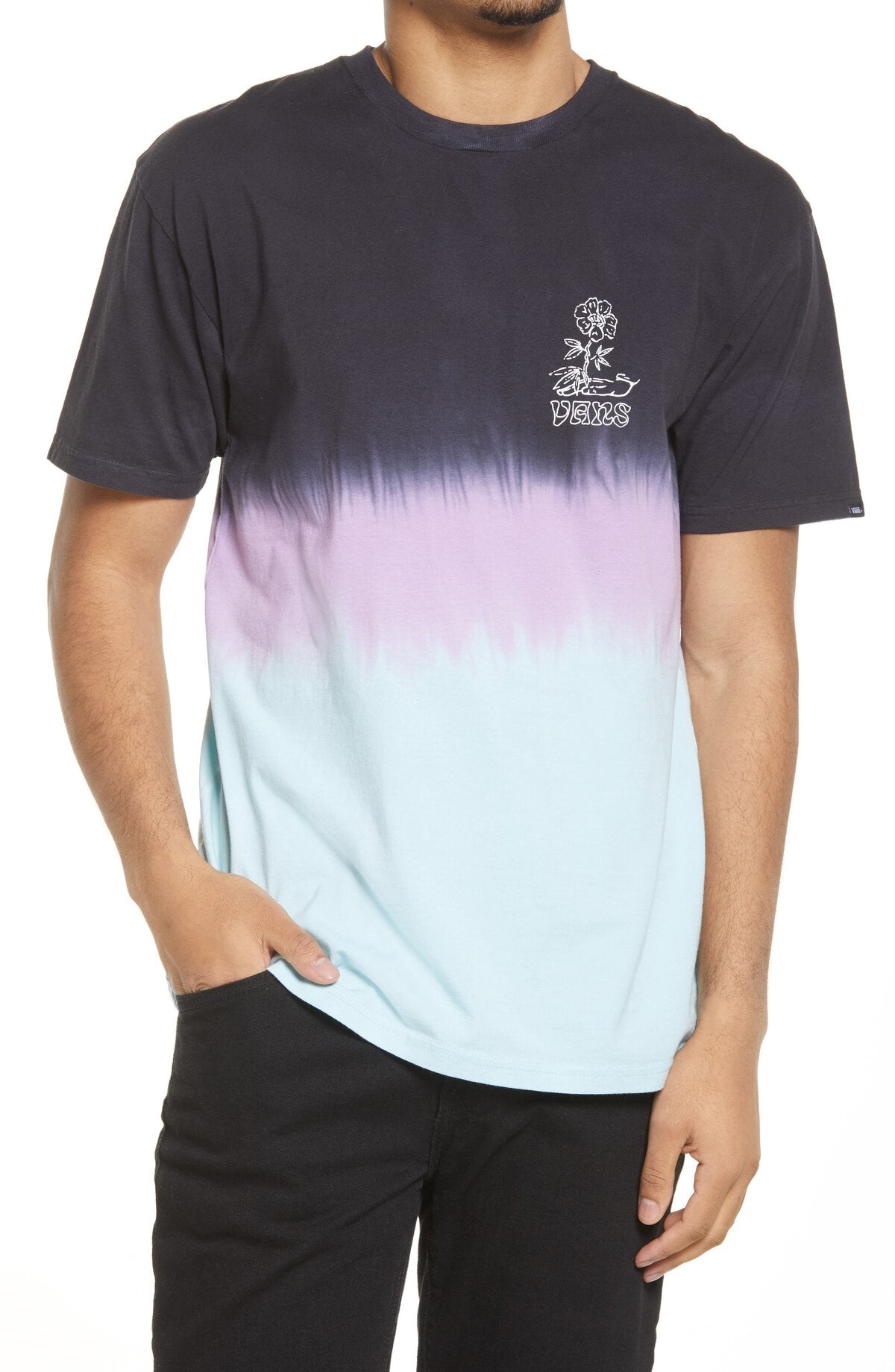 Vans Herren New Age Tie Dye Kurzarmhemd