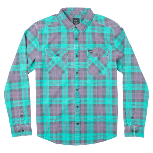 RVCA Jungen Panhandle Plaid Flanellhemd