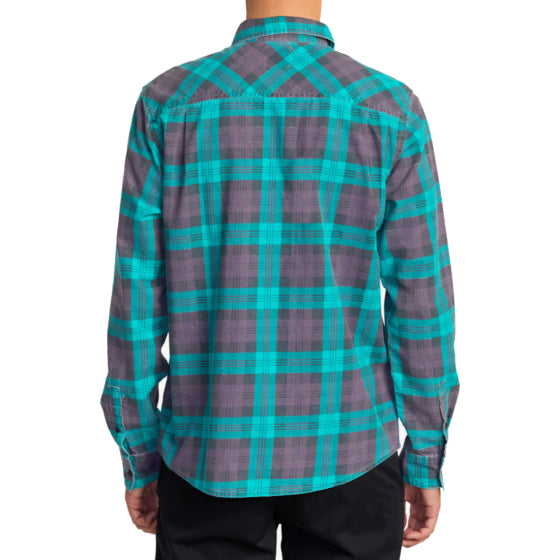 Chemise en flanelle à carreaux Panhandle RVCA pour garçon