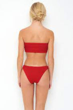 Load image into Gallery viewer, Peixoto Women&#39;s Kara Bandeau Rib Bikini Top