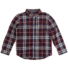 Load image into Gallery viewer, Vans Sycamore Boy&#39;s Long Sleeve Flannel Shirt