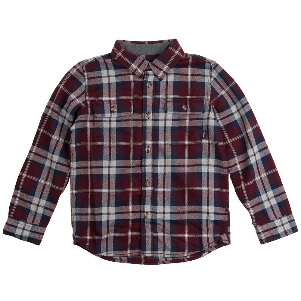 Vans Sycamore Boy's Long Sleeve Flannel Shirt