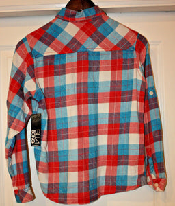 Billabong Boy's Range Long Sleeve Flannel Shirt