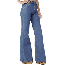 Load image into Gallery viewer, RVCA Women&#39;s Ritual Bell-Bottom Denim Jeans