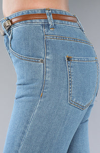 RVCA Women's Ritual Bell-Bottom Denim Jeans