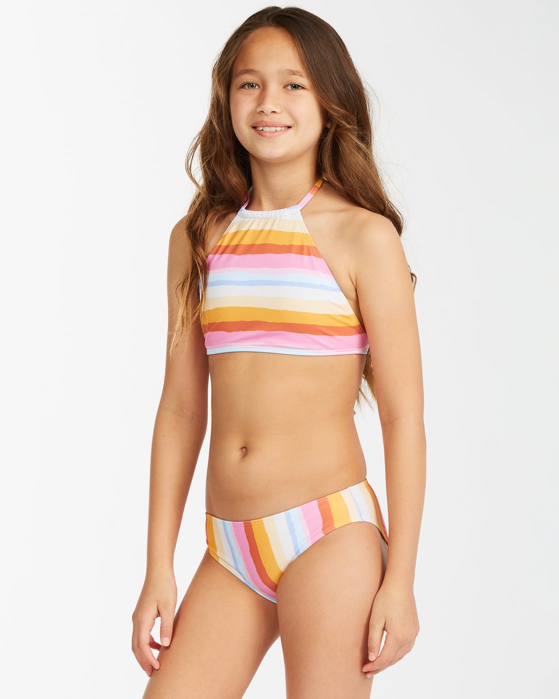 Billabong Girl's Rising Sun High Neck 2 Piece Bikini Set