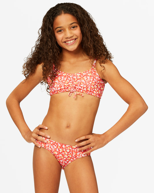 Billabong Girls' Sweet Blooms Cami Tank 2 Piece Bikini Set