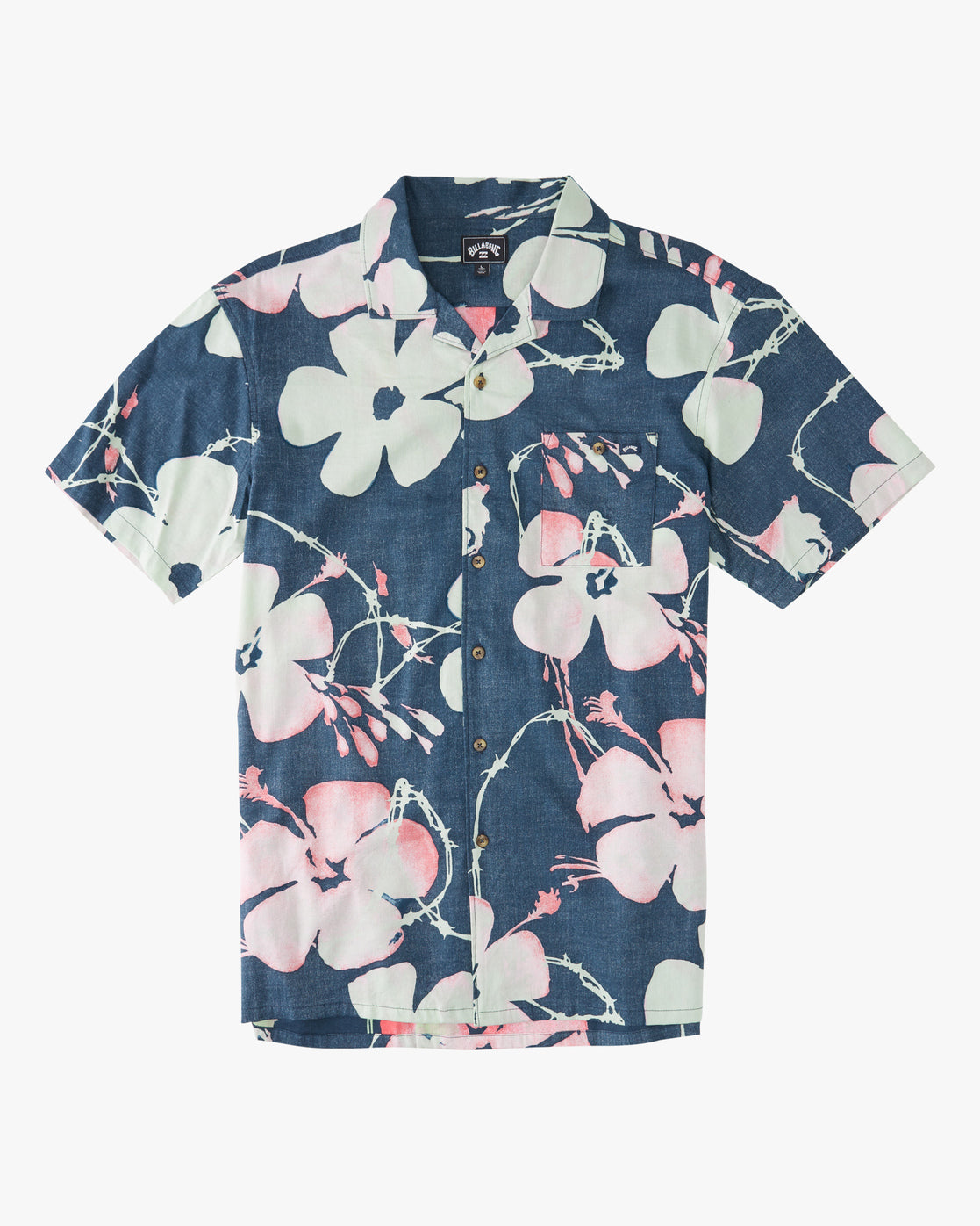 Billabong Sundays Vacay Short Sleeve Button Up Shirt