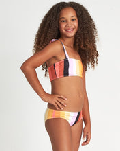 Load image into Gallery viewer, Billabong Girl&#39;s Sunset Glow Striped Tank 2 Piece Set