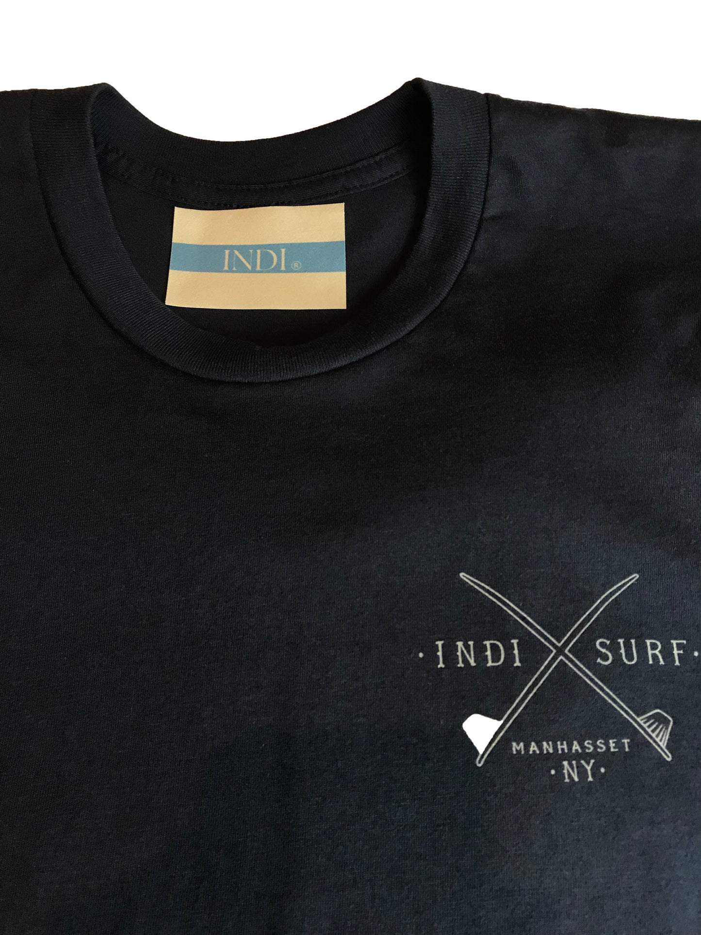 T-shirt à manches courtes Signature Indi Surf pour hommes 