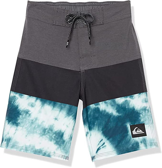 Quiksilver Little Kids Surfsilk Panel 14" Swim Trunks