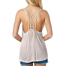 Load image into Gallery viewer, Roxy Women&#39;s Sparked Flame Racerback Tank Top