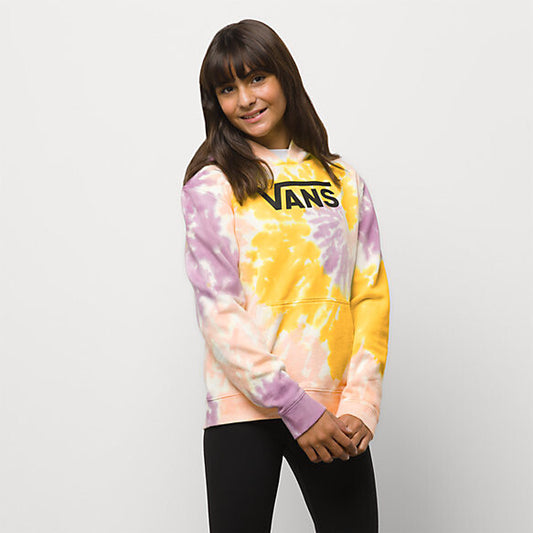 Vans Girl's Spiraling Tie Dye Pullover Hoodie