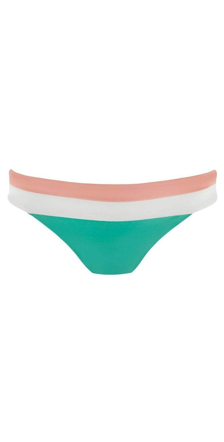 L*Space Damen Veronica Color Block Bitsy Bikinihose