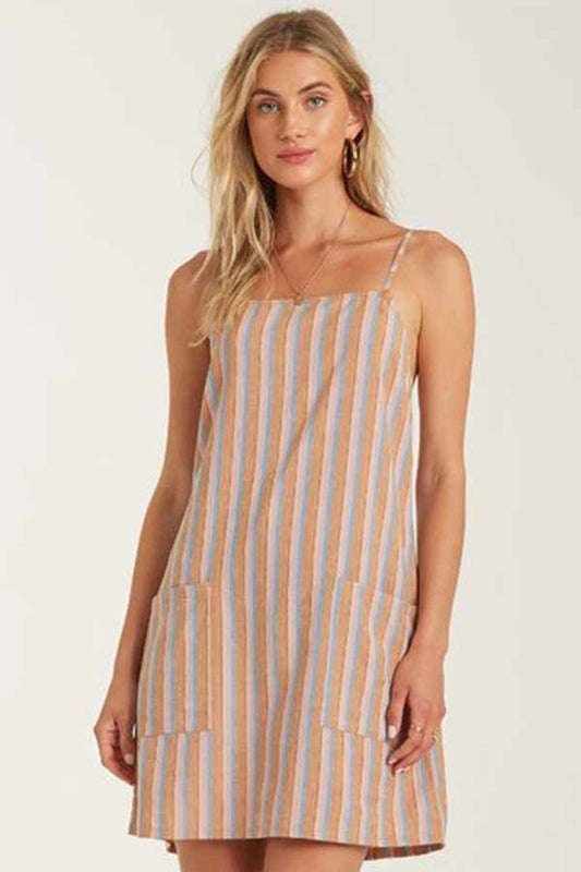 Billabong Women's Straight Round Mini Dress