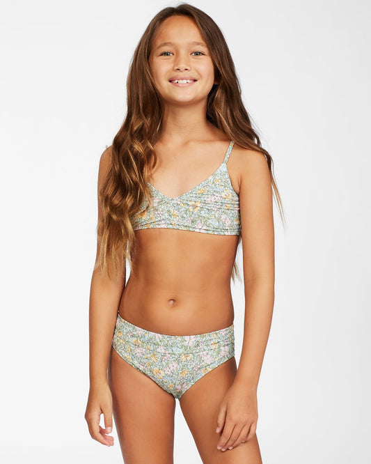 Billabong Girls' Sweeter Than You Trilet 2 Piece Bikini Set