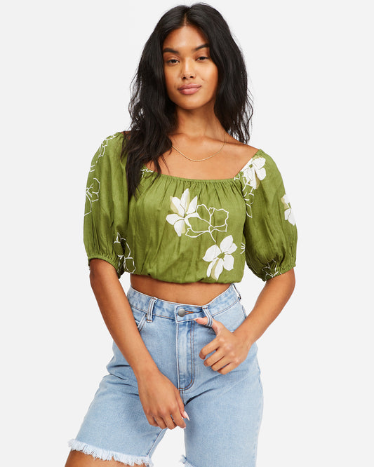 Billabong Damen Sun City Crop Top