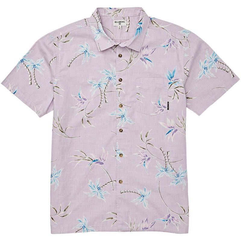 Billabong Sundays Floral Herren Kurzarm-Button-Up