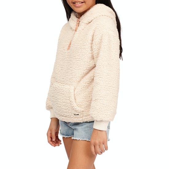 Billabong Girl's Stay Warm Pull Over Fleece Hoodie