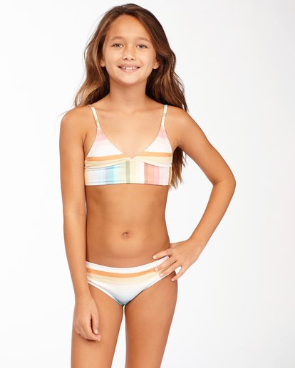 Ensemble bikini 2 pièces pour fille Billabong Chasing Summer