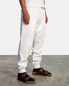 RVCA Men's Tonally Tie Dye Fleece Sweatpants