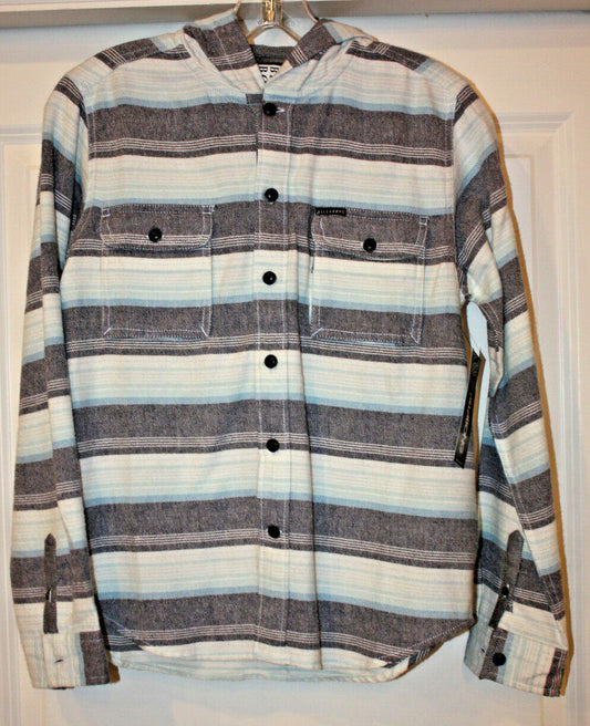 Billabong Boy's Venice Long Sleeve Flannel Shirt/Hoodie