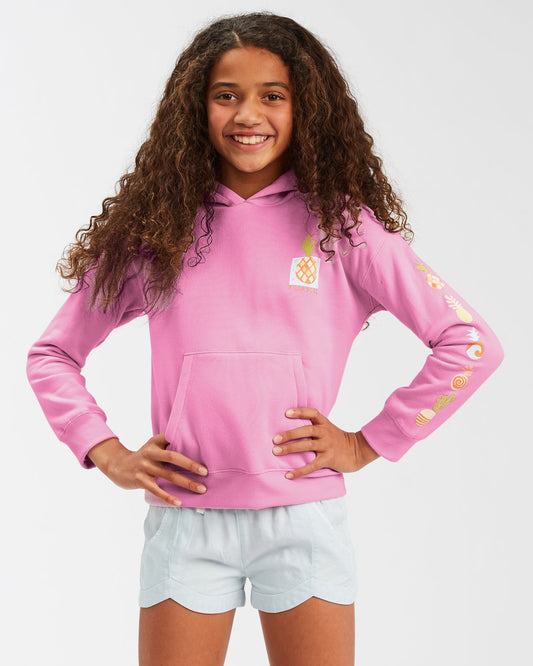 Billabong Girl's Viva Fiesta Pull Over Hoodie