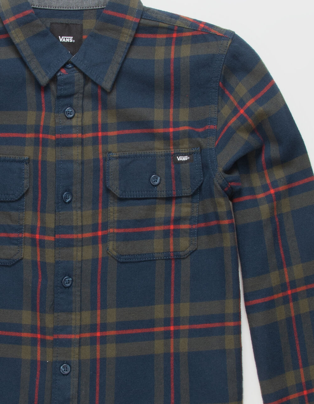 Vans Boys Westminster Long Sleeve Flannel Shirt